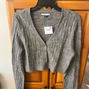 American Eagle Outfitters Gray Women's Cardigan